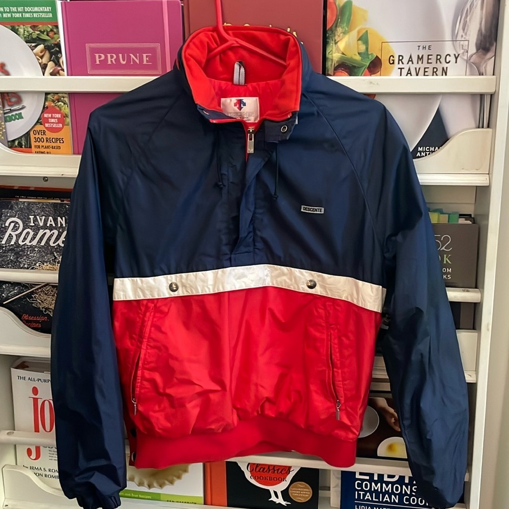 EUC Vintage Descente 1/2 Zip Pullover Ski Jacket